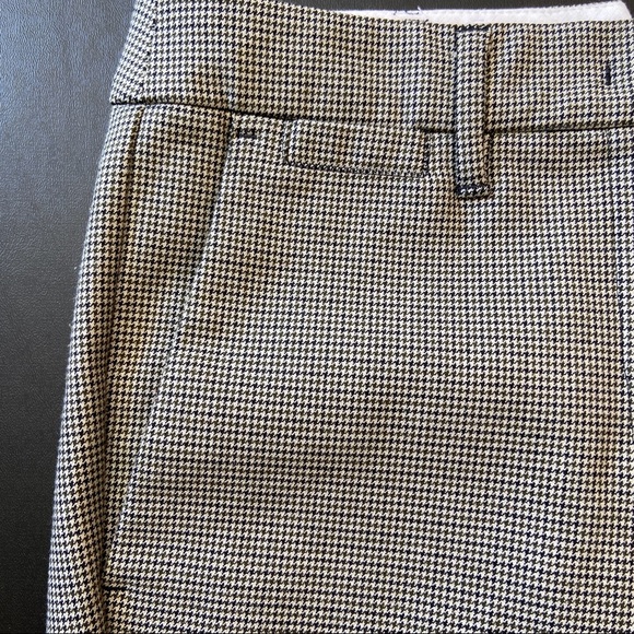 Marella Sport slim houndstooth pant US2 - Picture 6 of 10